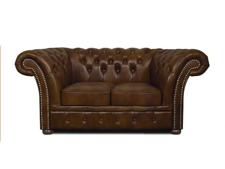 Chesterfield Dvosjed Winfield Basic Leather | 2-sjedišta - Ježdovec, Zagreb