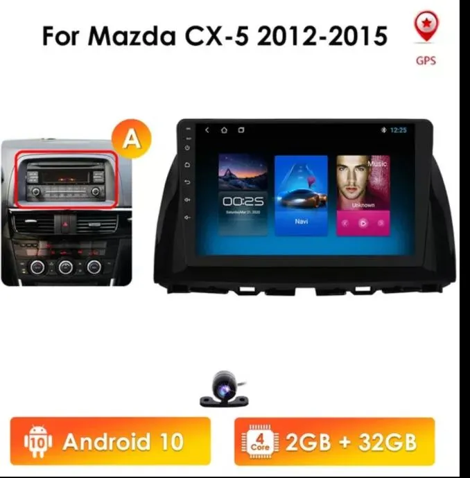 mazda cx-5 2012 - 2016 original android multimedija navigacija radio - slika 1