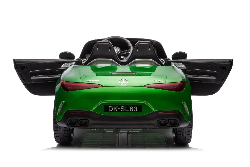 licencirani auto na akumulator mercedes amg sl63 - zeleni/lakirani - slika 8