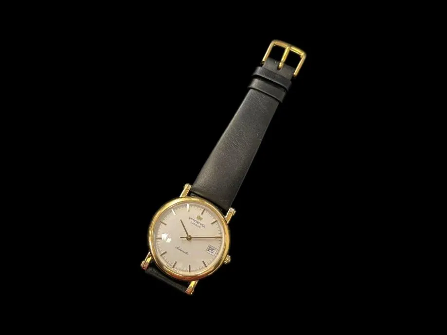 ručni sat raymond veil automatic 2833 swiss made - 34mm / r1, rate! - slika 4