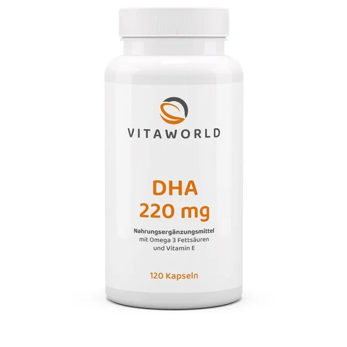 Omega-3 (DHA) 220mg kapsule, Vita World, 120 kom. - Zagreb