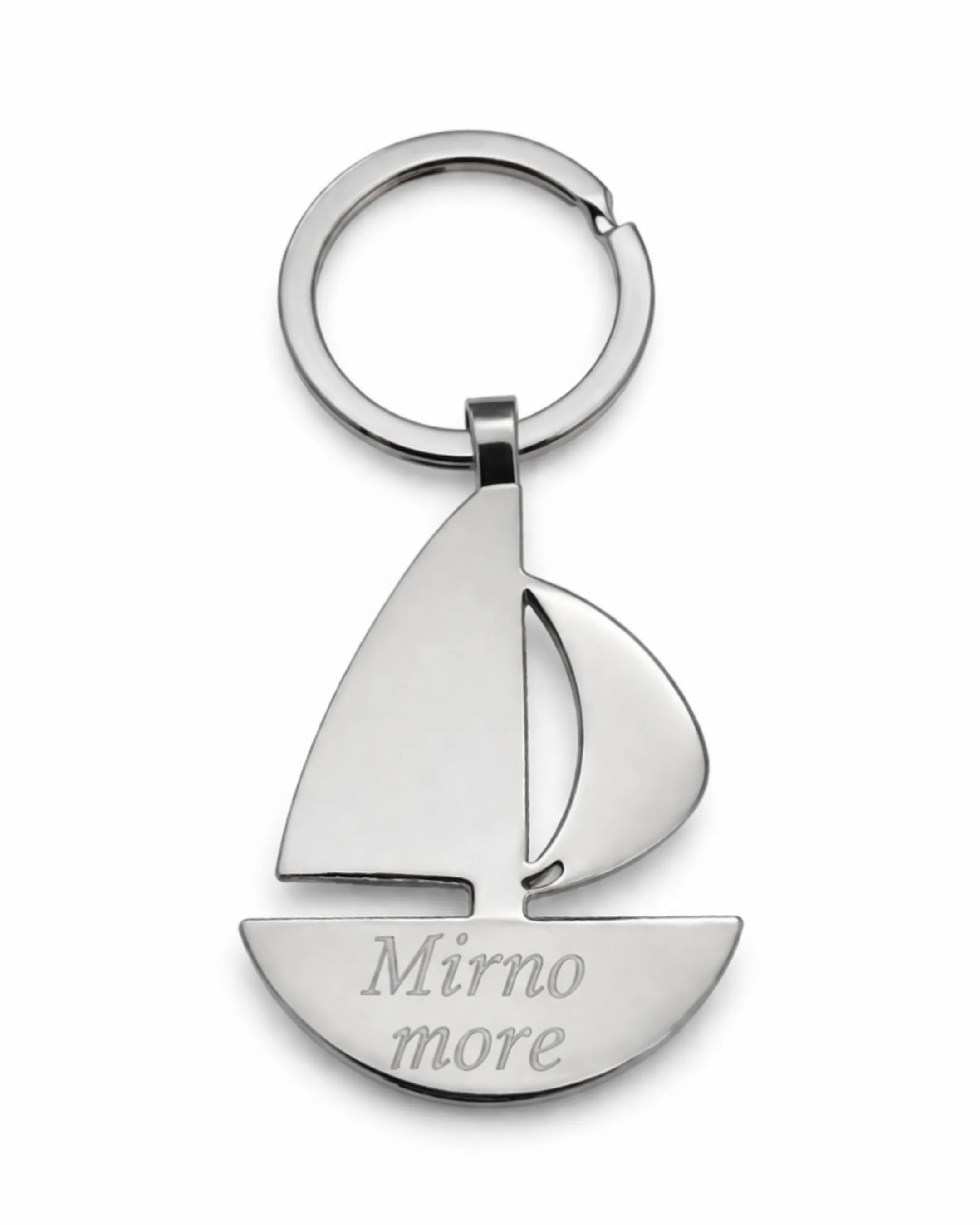 Personalizirani privjesak jedrilica – brodić (Model 3) - Otočac