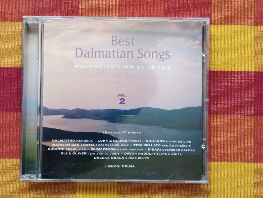 Best Dalmatian Songs Dalmacijo lipo ti je ime Vol 2 - Samobor