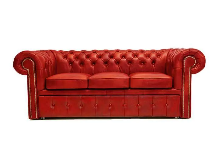 chesterfield trosjed ležaj class leather | 3-sjedišta - slika 3
