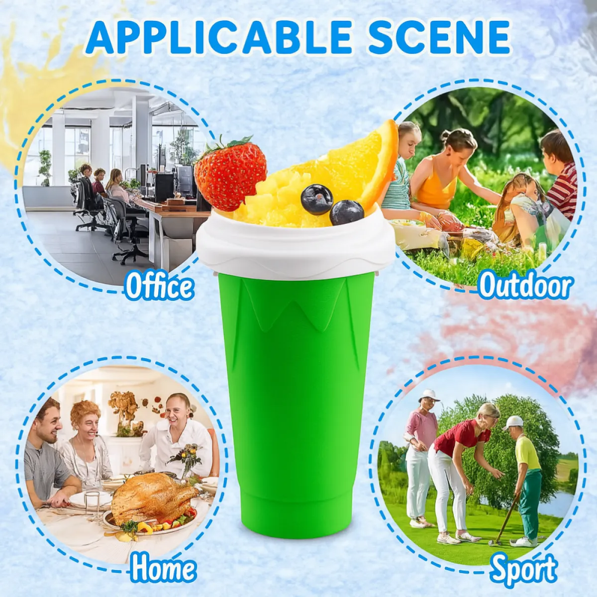 čaša za smoothie i slushy - ljetni hit proizvod - slika 7