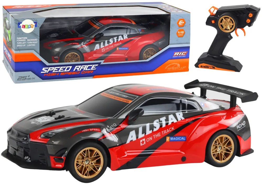 Auto na daljinsko upravljanje Sports Car 1:10 - crveni - Mursko Središće