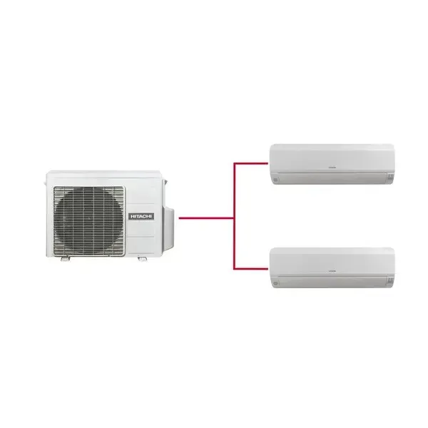 HITACHI Klima Multi RAM-53NYP3E + 2 unutarnje jedinice Mokai 3,5kW - Marinići, Viškovo