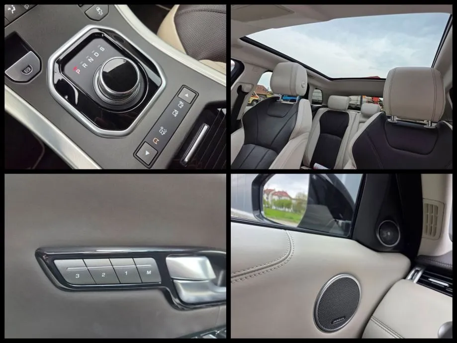 range rover evoque, 2.0 tdi, autom, 360 kam, pano, koža, alu 20 - slika 17