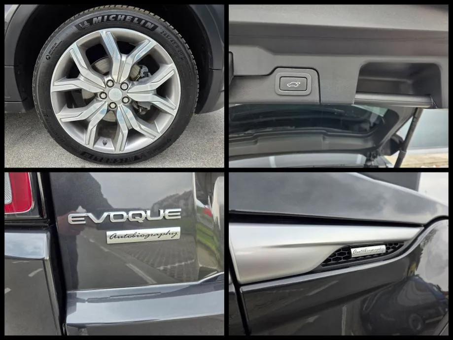 range rover evoque, 2.0 tdi, autom, 360 kam, pano, koža, alu 20 - slika 10
