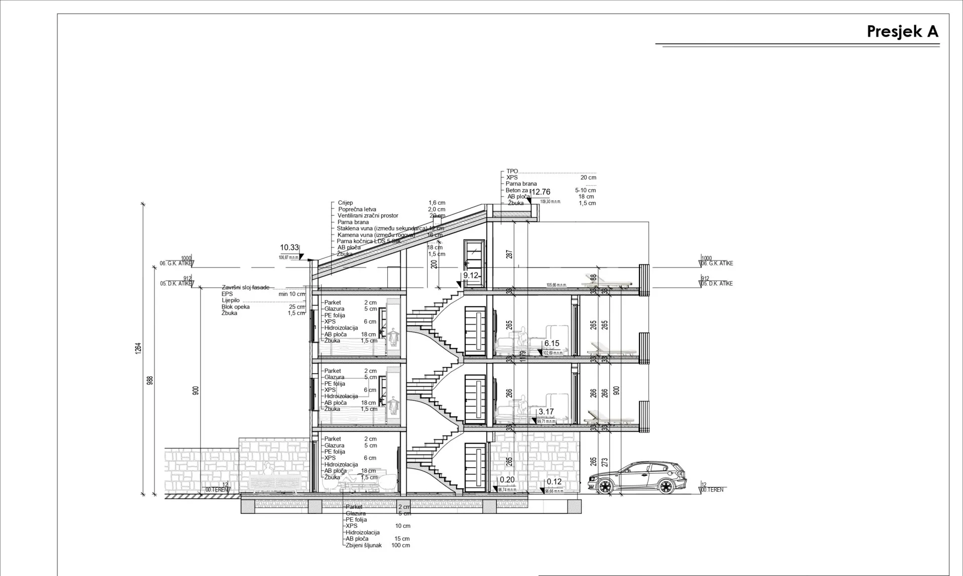 tar-stan u prizemlju sa bazenom -novogradnja - slika 9