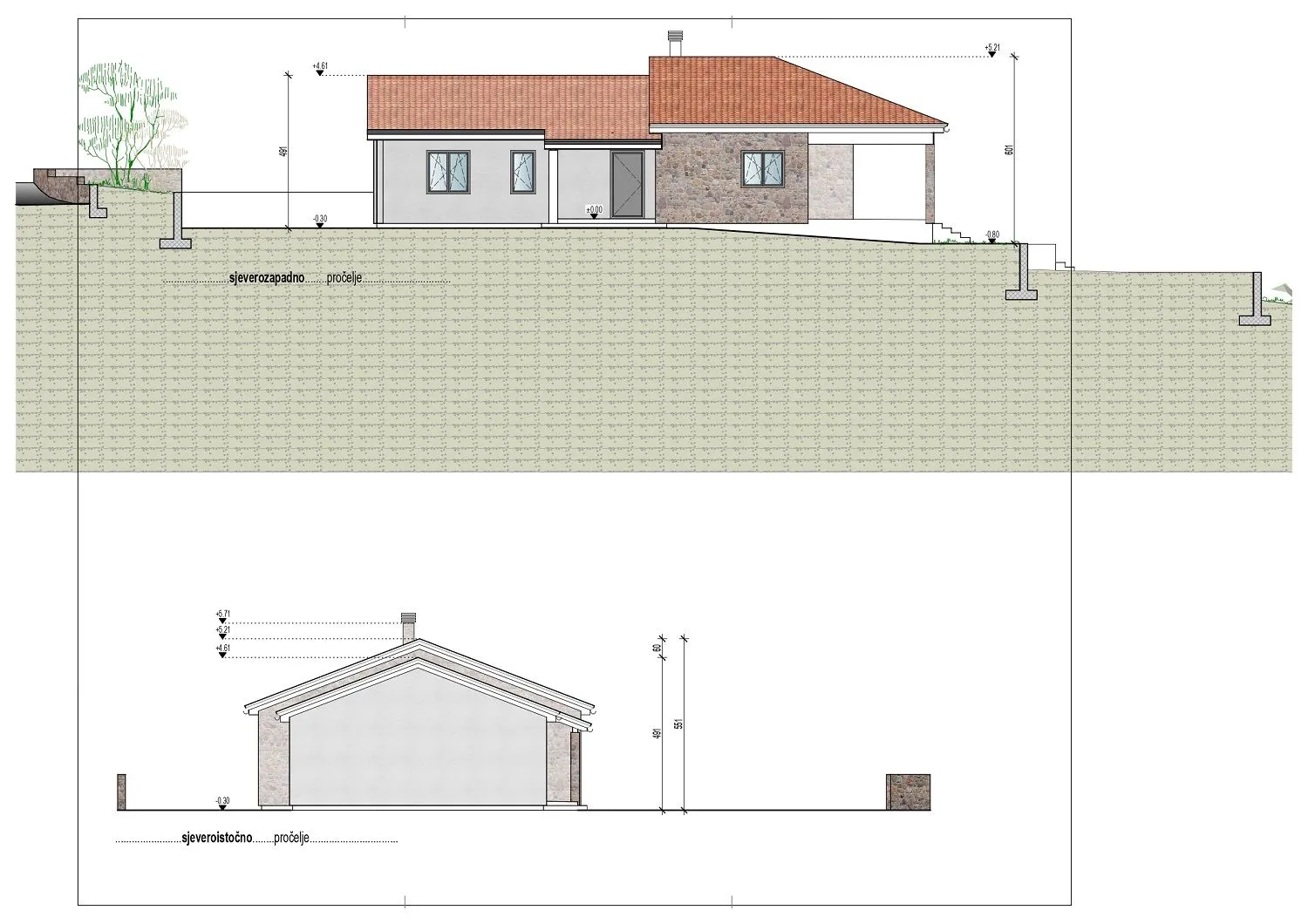 motovun-građevinsko zemljište sa projektom za gradnju - slika 5