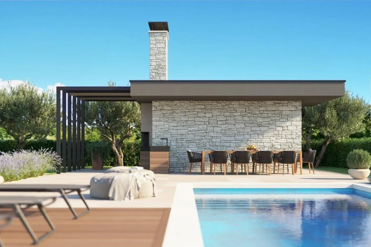 poreč okolica-moderna dizajnerska vila na prodaji - slika 2