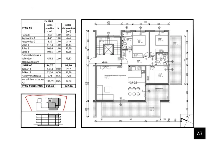 vabriga-dvoetažni stan na prodaji sa krovnom terasom od 110 m2 - slika 20