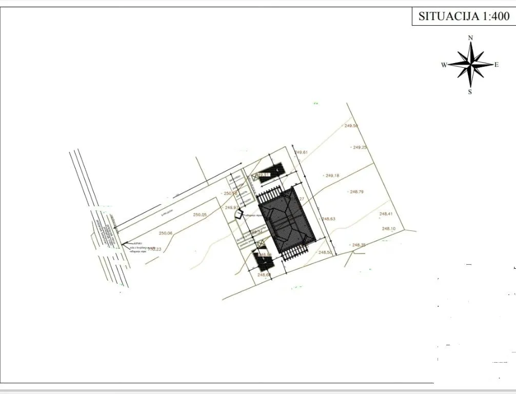 kaštelir-vila sa bazenom u izgradnji - slika 10