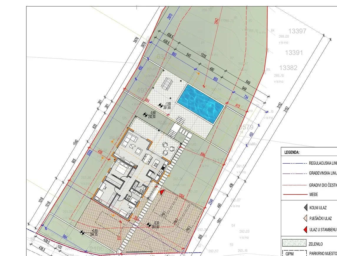 motovun-građevinsko zemljište sa projektom za gradnju - slika 3