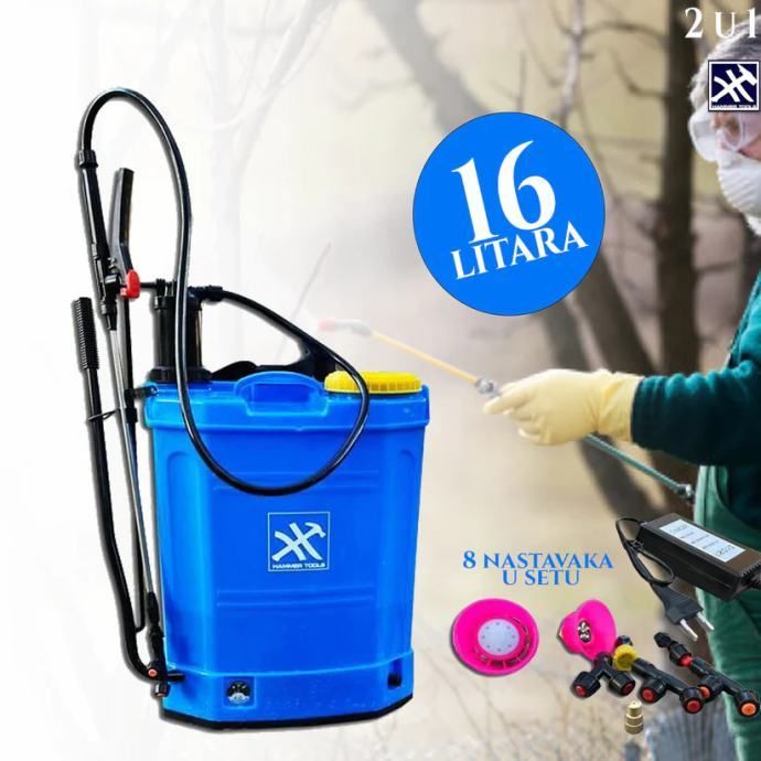 rasprodaja akumulatorska leđna prskalica 16l - slika 2