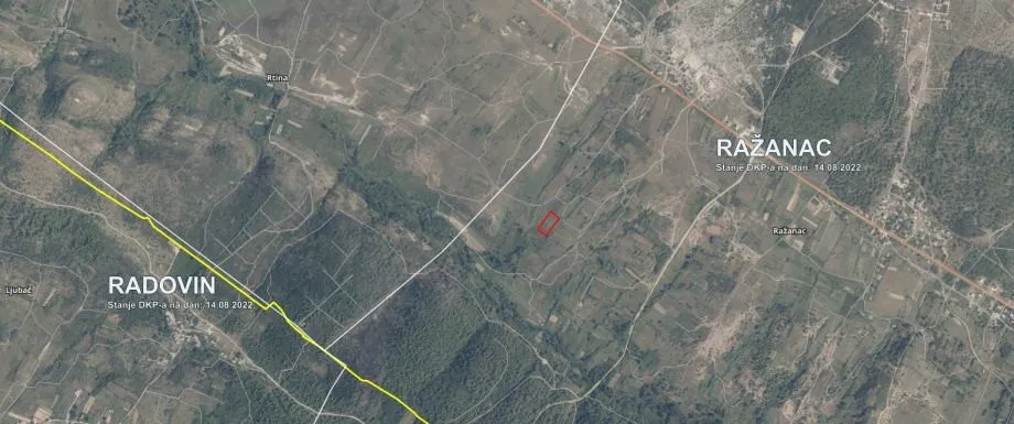 ražanac( škulići)-poljoprivredno zemljište 4137 m2 !! - slika 9