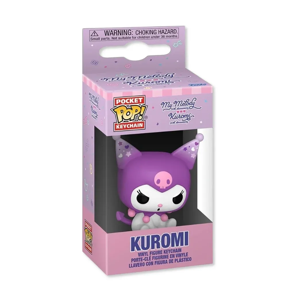Privjesak Funko Pocket Pop!: Hello Kitty – Kuromi Grumpy - Zagreb