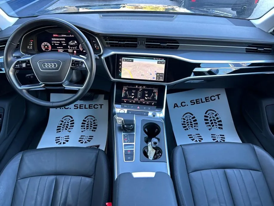 audi a6 tdi - 130.000km - 2020 - navi - virtual -nove gume- reg 1 god - slika 13