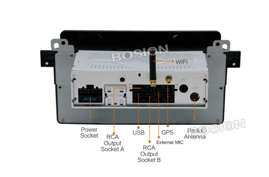 bmw e46 android 10 multimedija parking kamera - slika 6