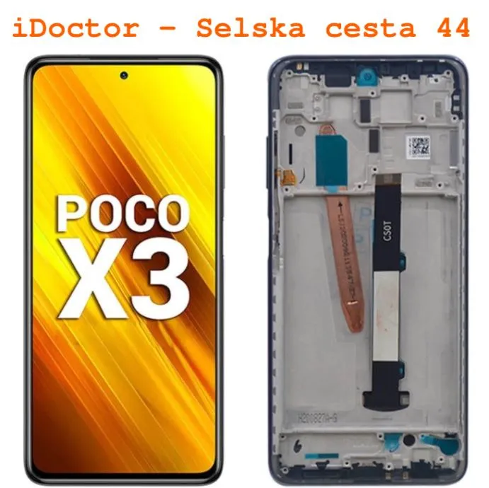Xiaomi POCO X3, X3 PRO - staklo/LCD/touch - izmjena ekrana - Zagreb