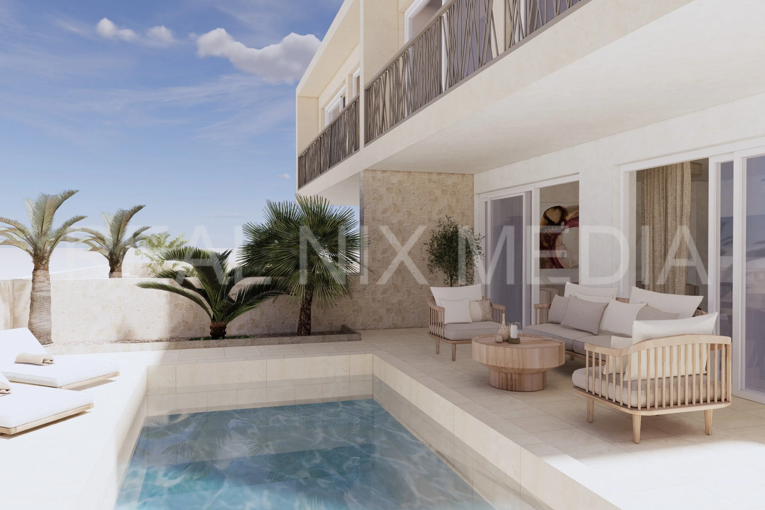 privlaka-luksuzni duplex ! bazen. blizina plaže. - slika 9