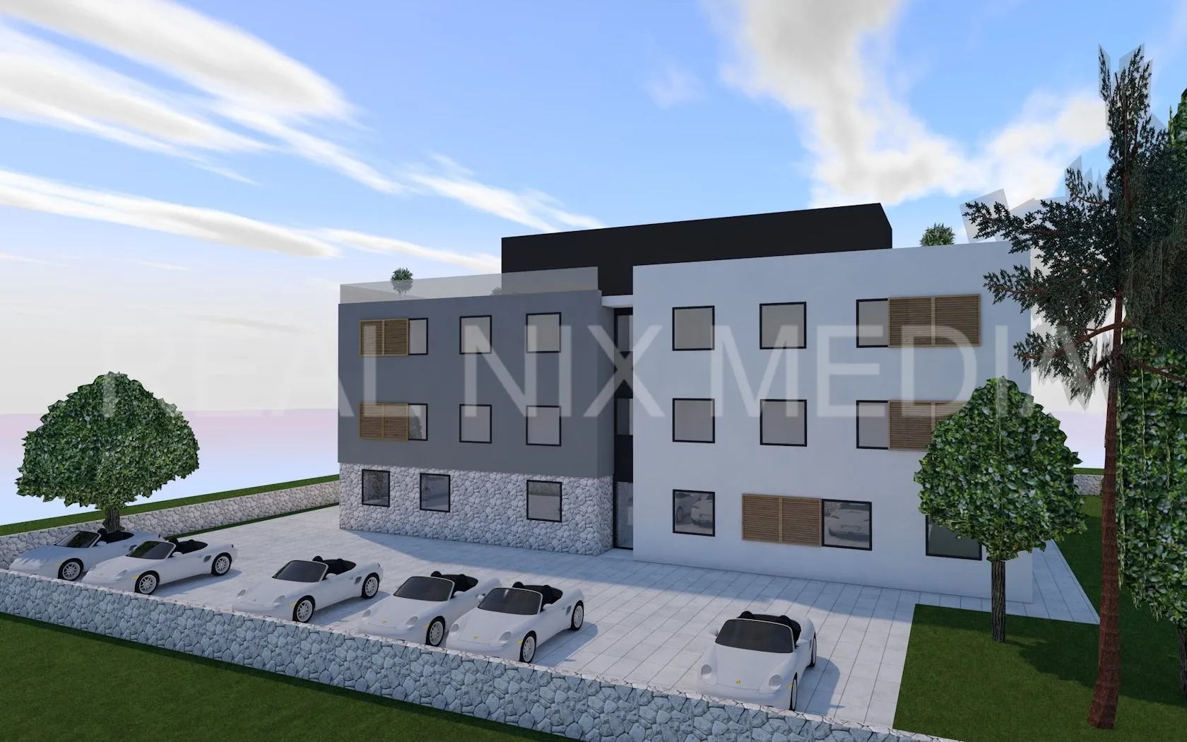 dvoetažni apartman + krovna terasa. jedinstvena lokacija uz more: - slika 8