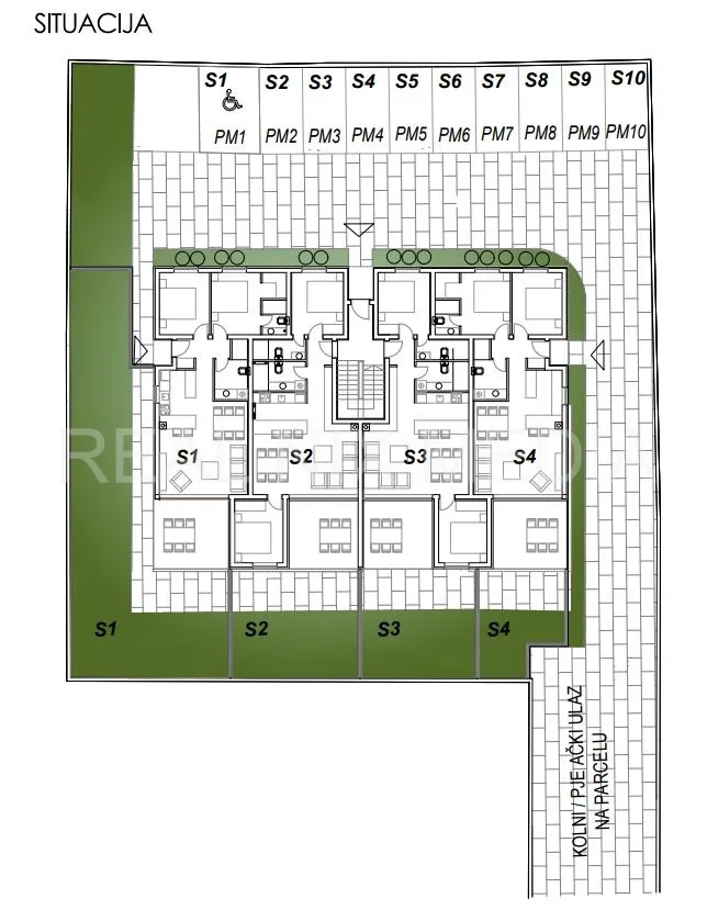 dvoetažni apartman + krovna terasa. jedinstvena lokacija uz more: - slika 10