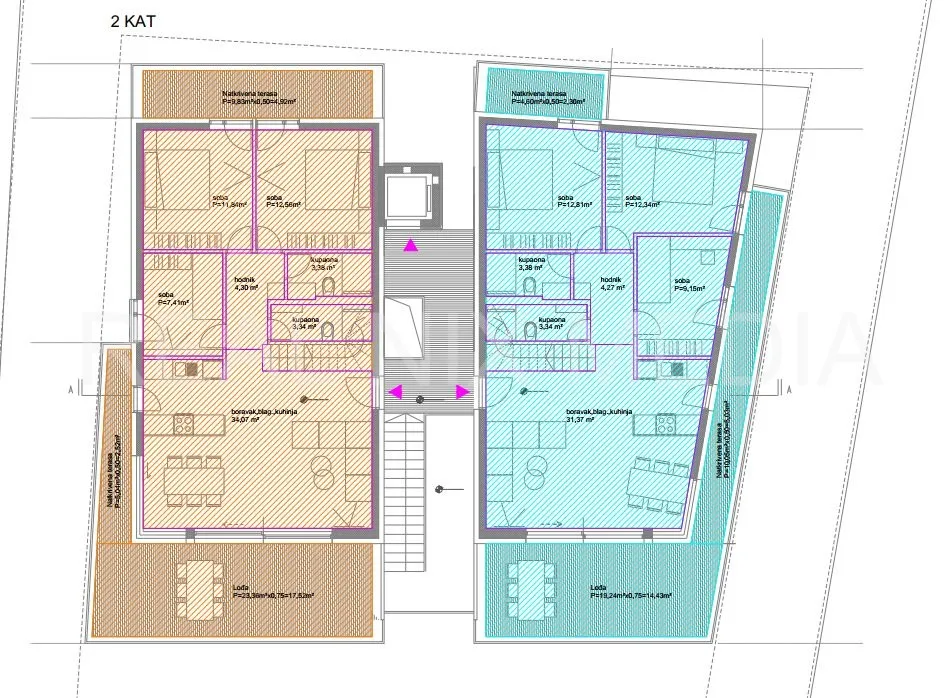borik-penthouse sa pogledom na more! - slika 5