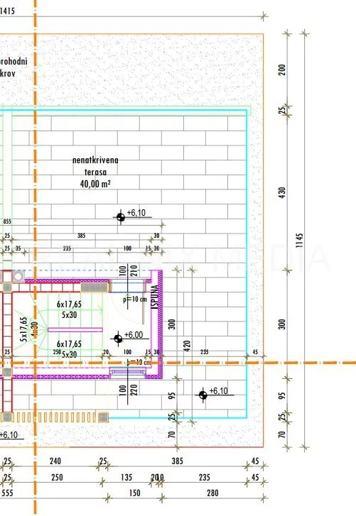 privlaka-luksuzni duplex ! bazen. blizina plaže. - slika 20