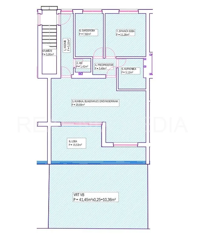 apartman 90 m od mora s vrtom – privlaka, top lokacija! - slika 20