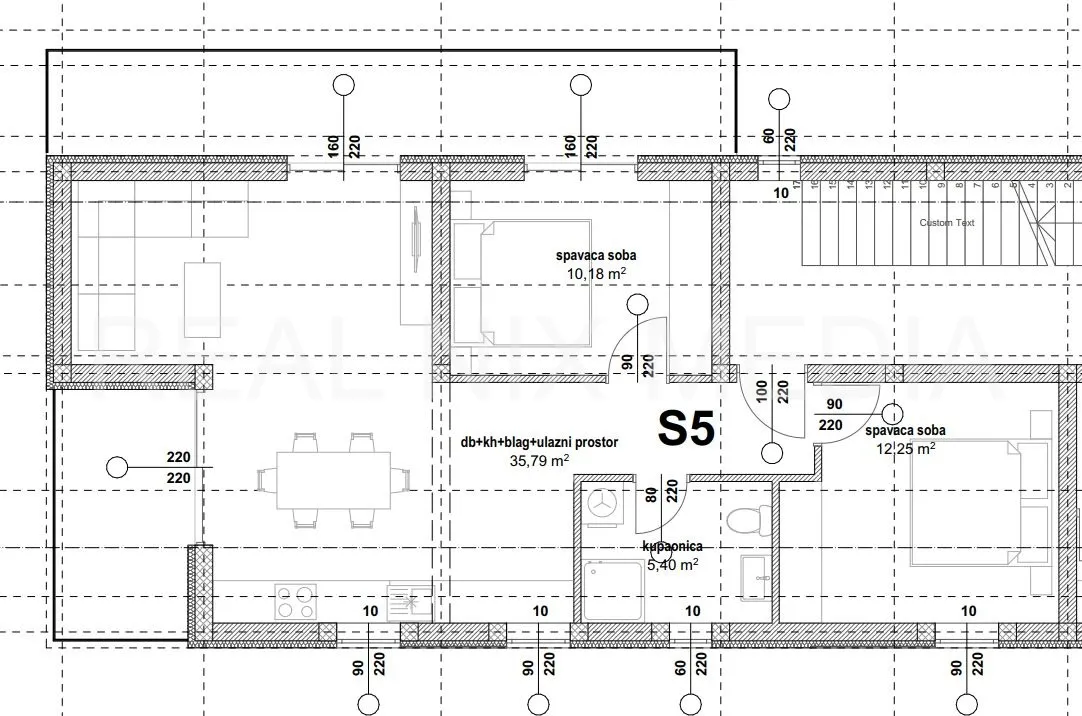 privlaka-krovna terasa! pogled na more! - slika 9