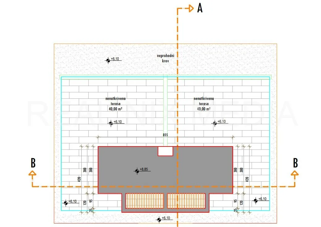 privlaka-luksuzni duplex ! bazen. blizina plaže. - slika 19