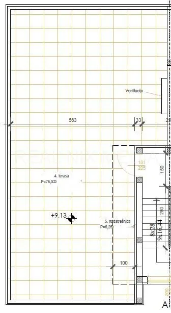 privlaka-stan sa krovnom terasom i pogledom na more! 300 m do mora! - slika 1
