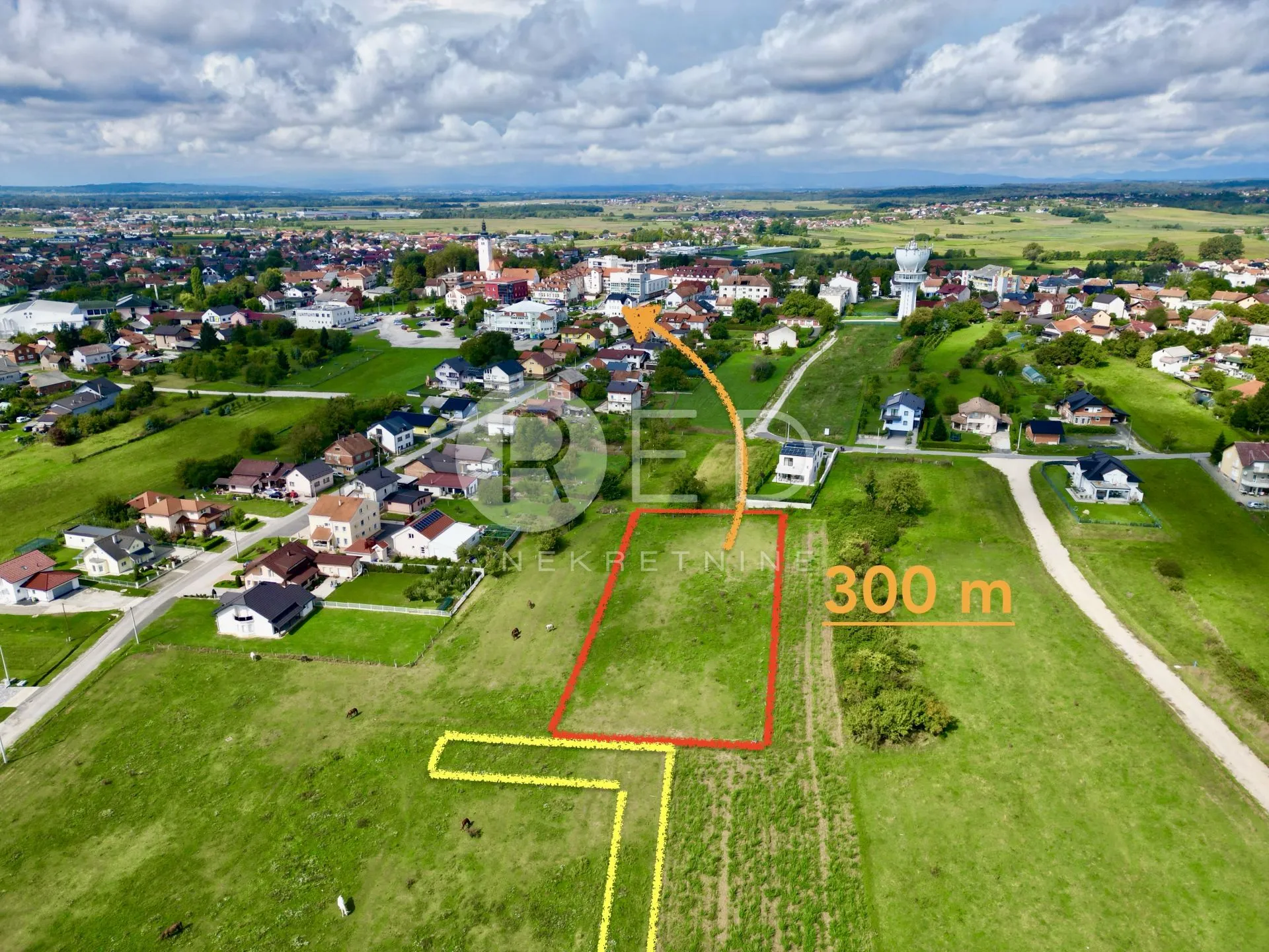 vrbovec markovec građevinsko zemljište 3197 m2 - slika 2
