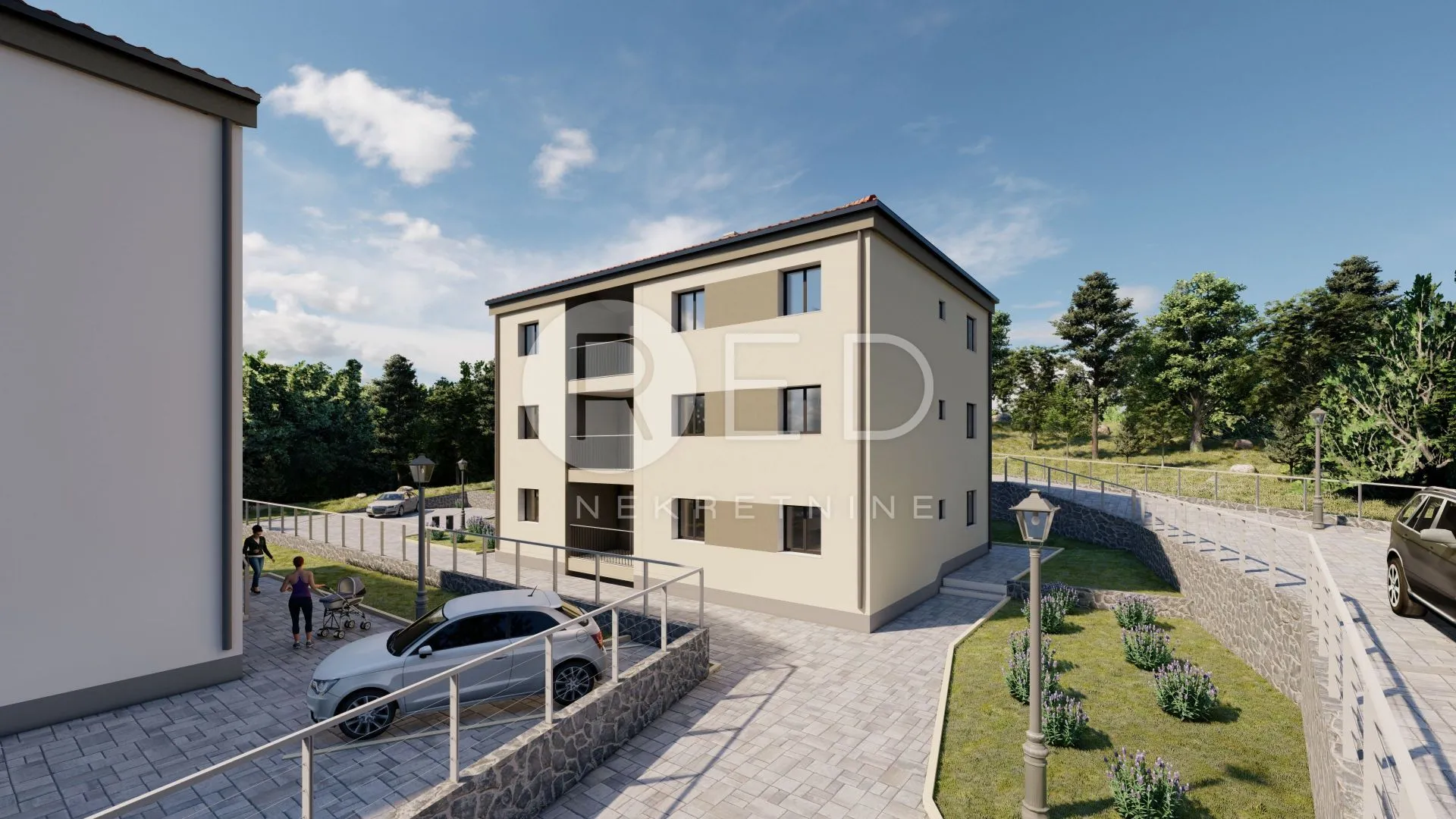 kastav - stan u izgradnji na prvom katu, 89,99 m2 - slika 2
