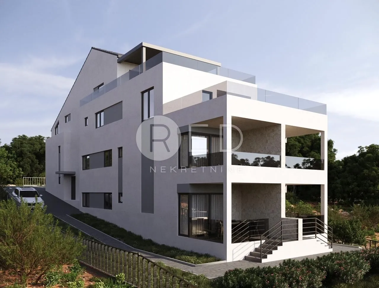 prekrasan stan s6 sa dvije spavaće sobe 51 m2 - mandre - slika 2