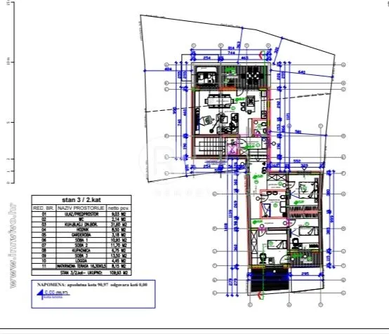 stan u novogradnji 110 m2, donji grad osijek - slika 19