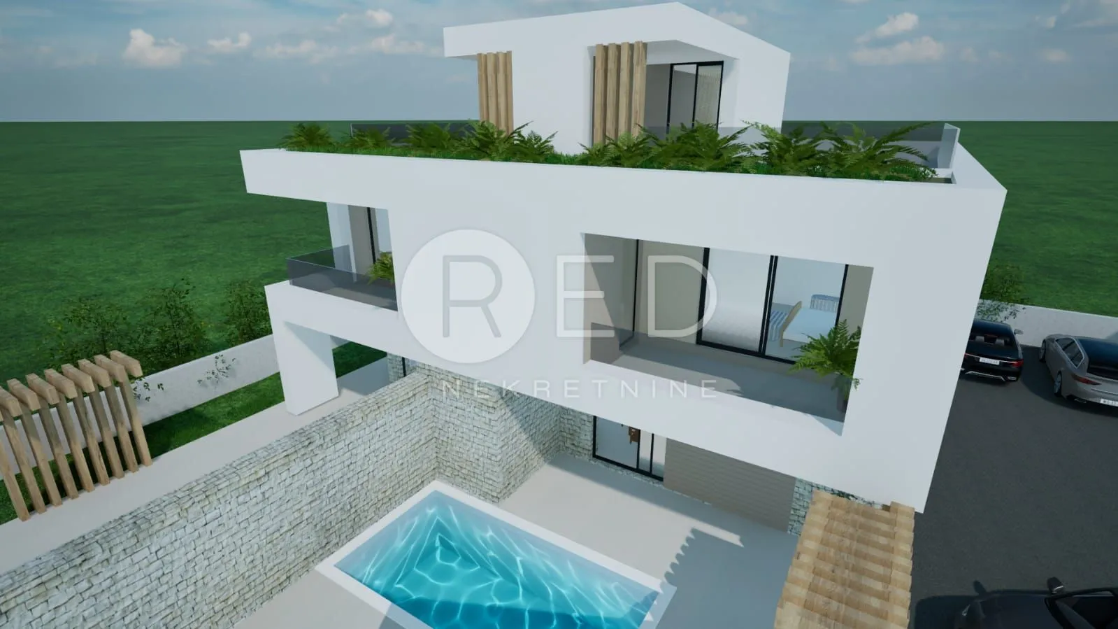 vodice zemljište s građ dozvolom - slika 8