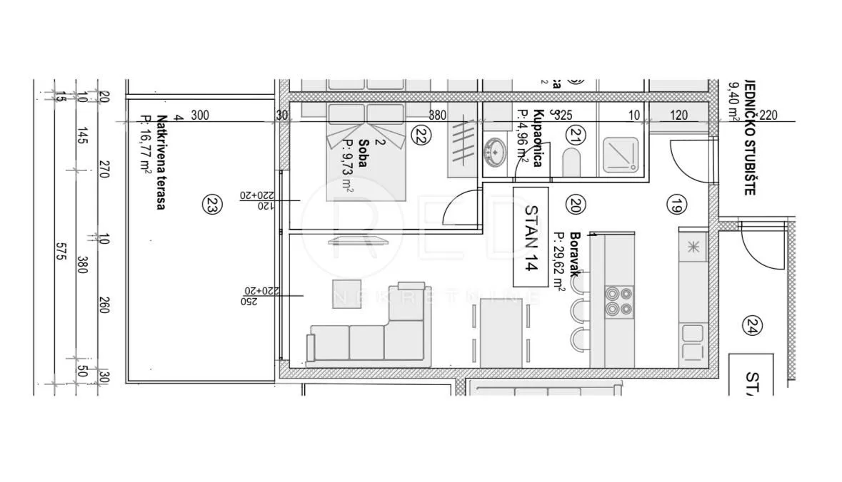 atraktivna novogradnja 44.31 m2, 300 m od mora, povljana, pag - slika 8