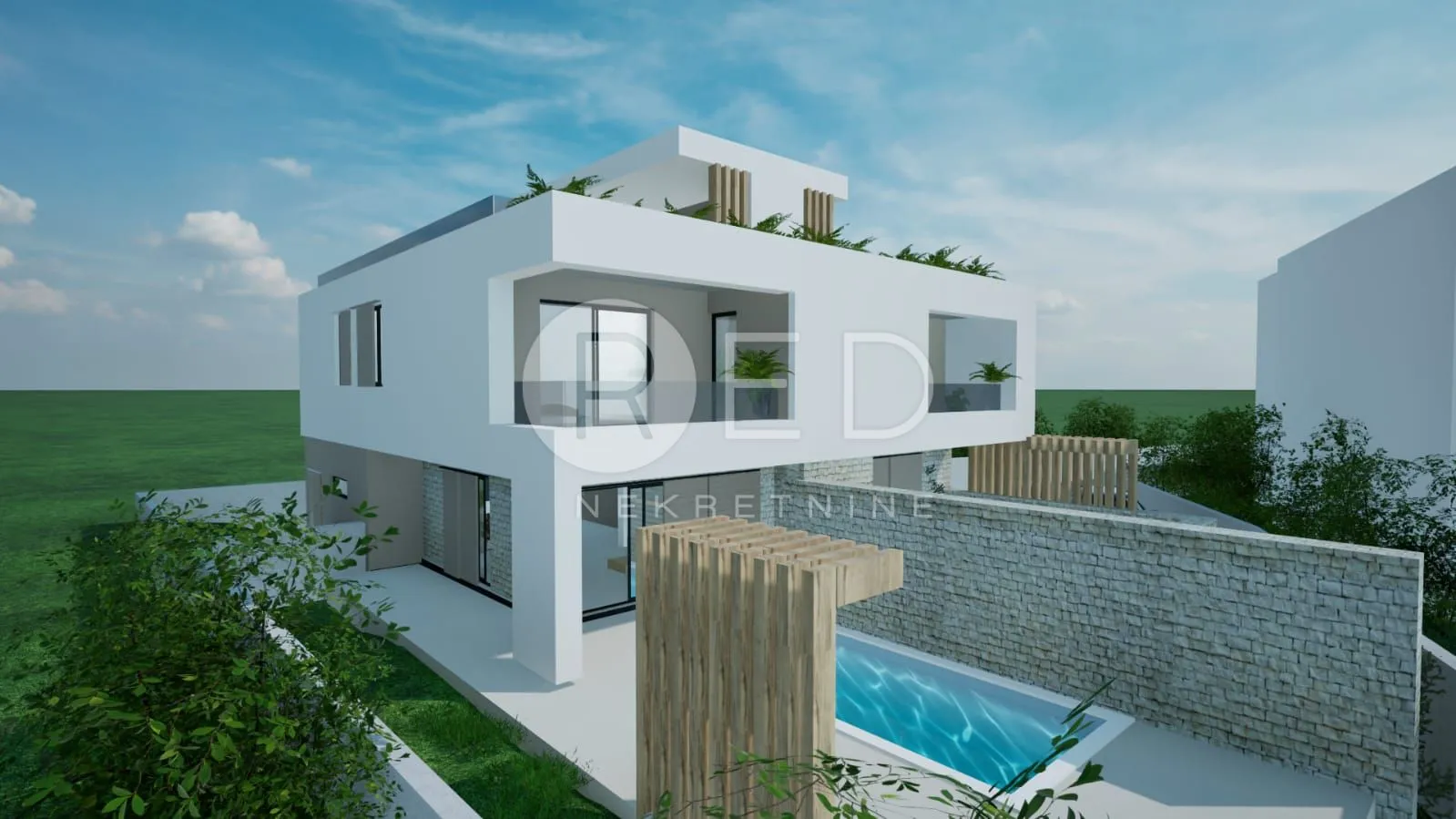 vodice zemljište s građ dozvolom - slika 2
