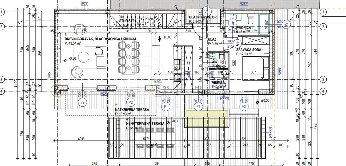 zemljište s pravomočnom dozvolom za kuću s bazenom - jakišnica, pag - slika 11