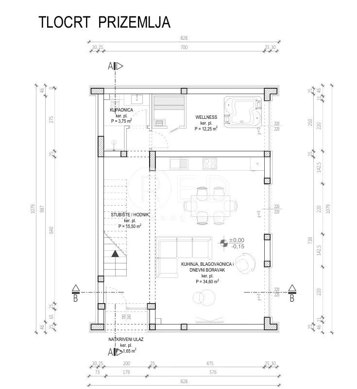 vila s bazenom na mirnoj lokaciji - visočane, zadar - slika 20