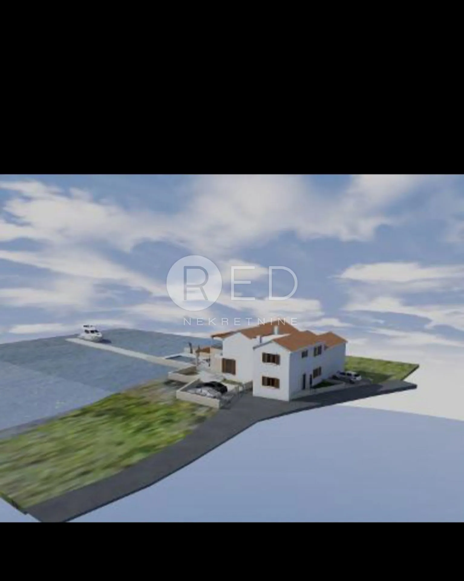 ugljan kuća s projektom prvi red do mora uz marinu - slika 3