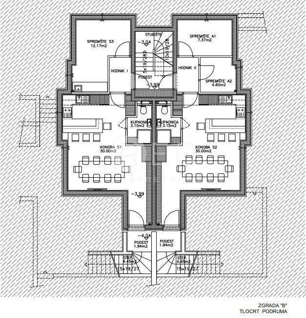 stan u novogradnji, prizemlje 122,74 m2 - pag - slika 11