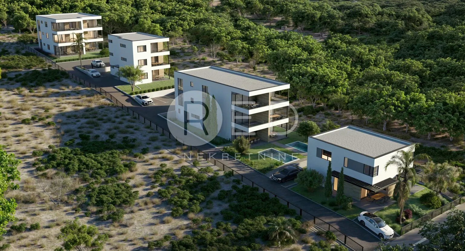 luksuzni apartman s pogledom na more 77 m2 - mandre, pag - slika 5
