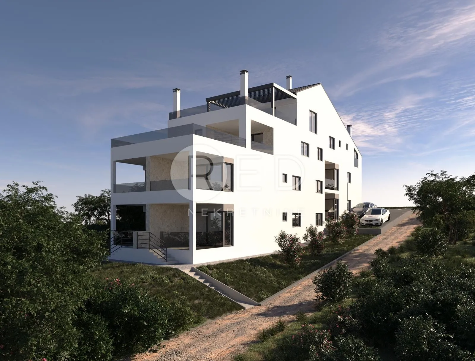 prekrasan stan s6 sa dvije spavaće sobe 51 m2 - mandre - slika 3