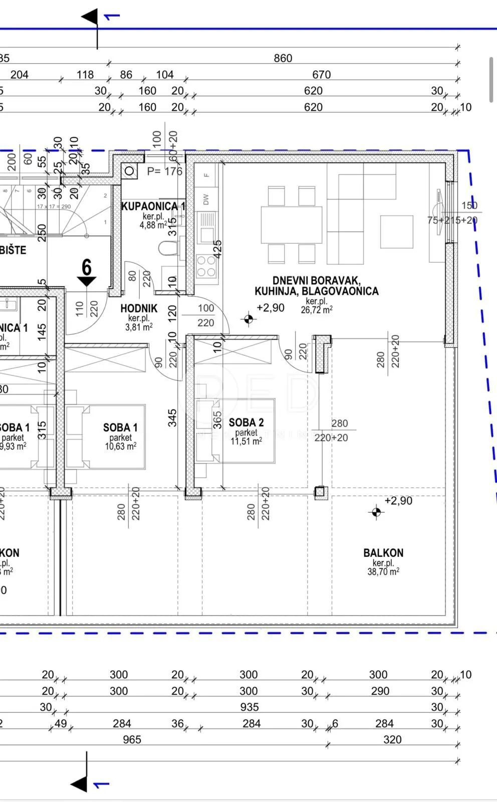 ekskluzivan stan u novogradnji 80.27 m2, povljana - pag - slika 9