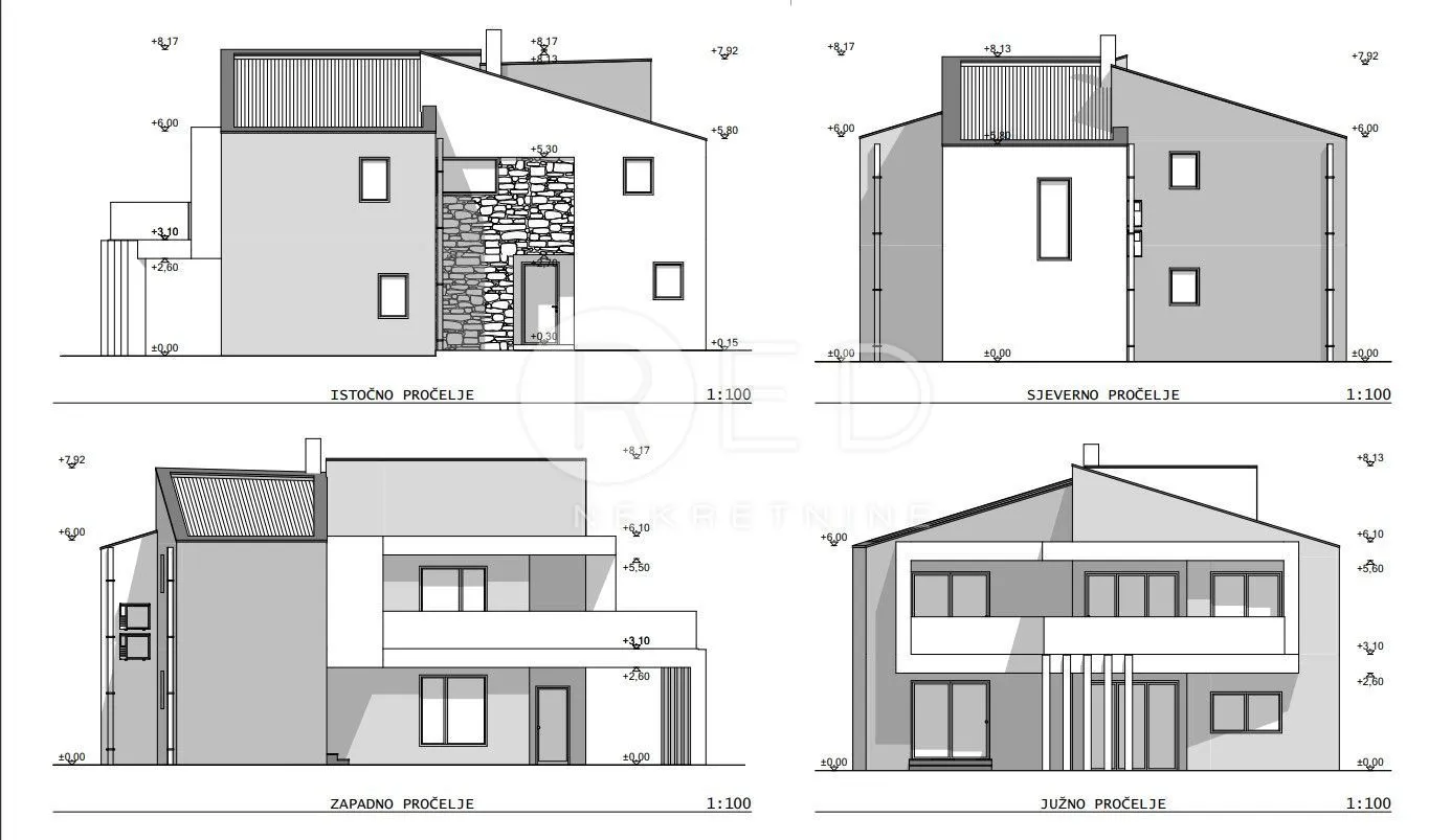 otok krk, okolica dobrinja - predivna kuća s bazenom, 175 m2 - slika 15