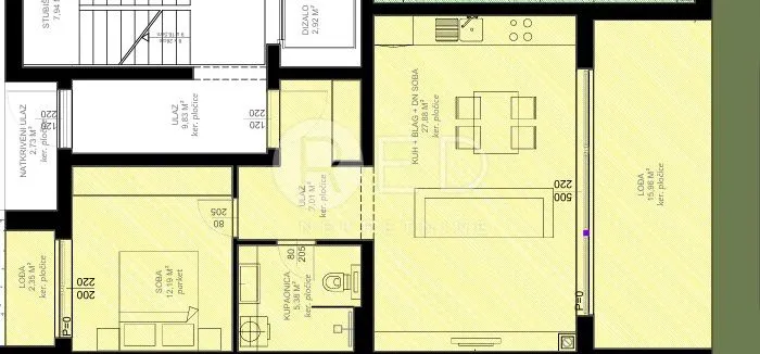 stan u prizemlju u novogradnji 71 m2 - sveti filip i jakov - slika 13